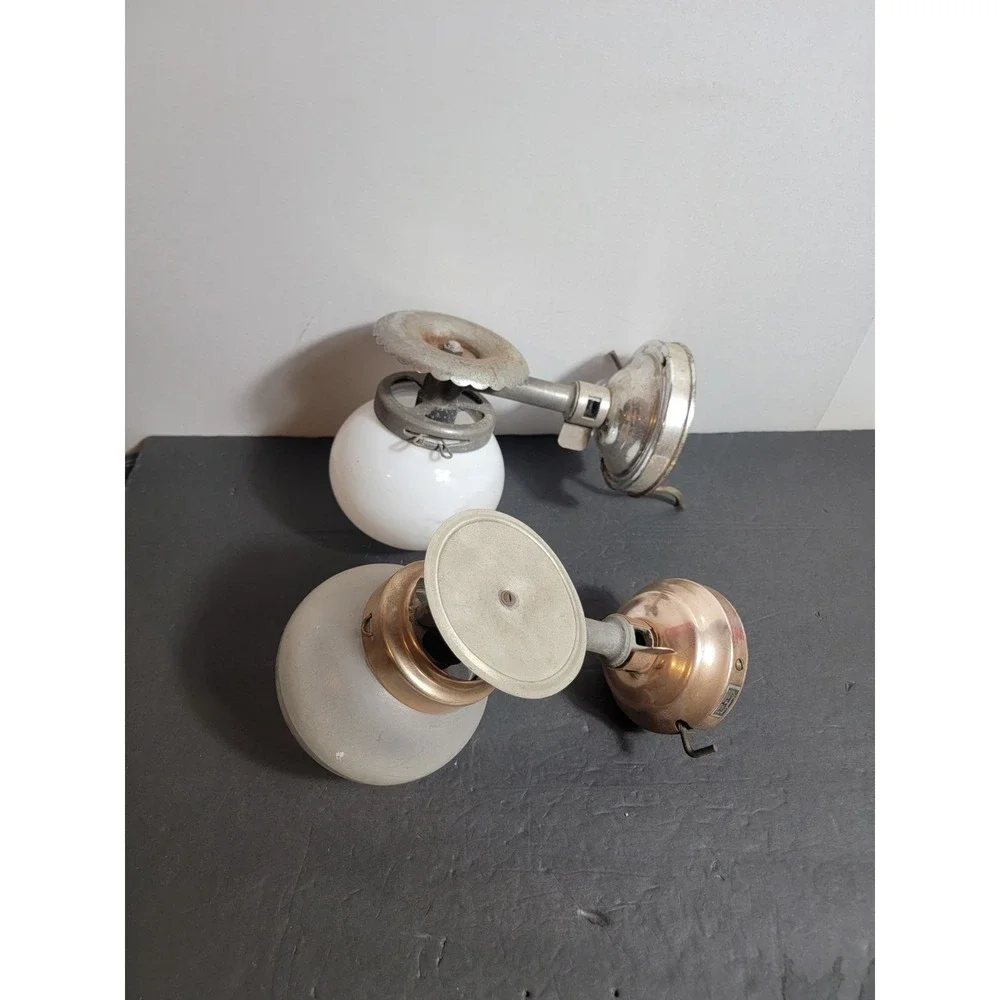 Vintage Humphrey and Spring A Light Propane Lamps Wall Light Michigan Made